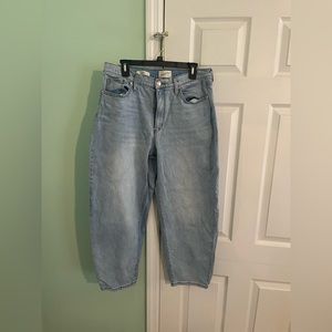 Size 12R universal thread balloon jeans